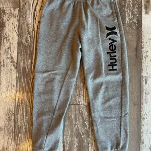 Hurley Large Kids Charcoal Joggers
